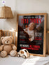 Tiny Times Baby Poster or Canvas – Custom Photo & Text – Funny Baby Magazine Cover